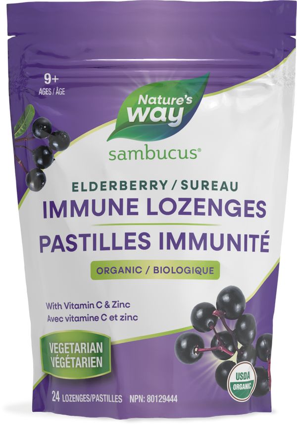 Sambucus Immune Lozenges With Zinc & Vitamin C / 24 ea ( )
