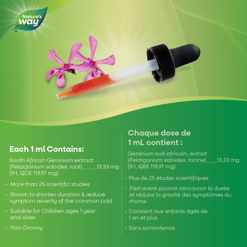 Nature's Way Cough & Cold Recovery Drops / 1 fl oz (30 ml)