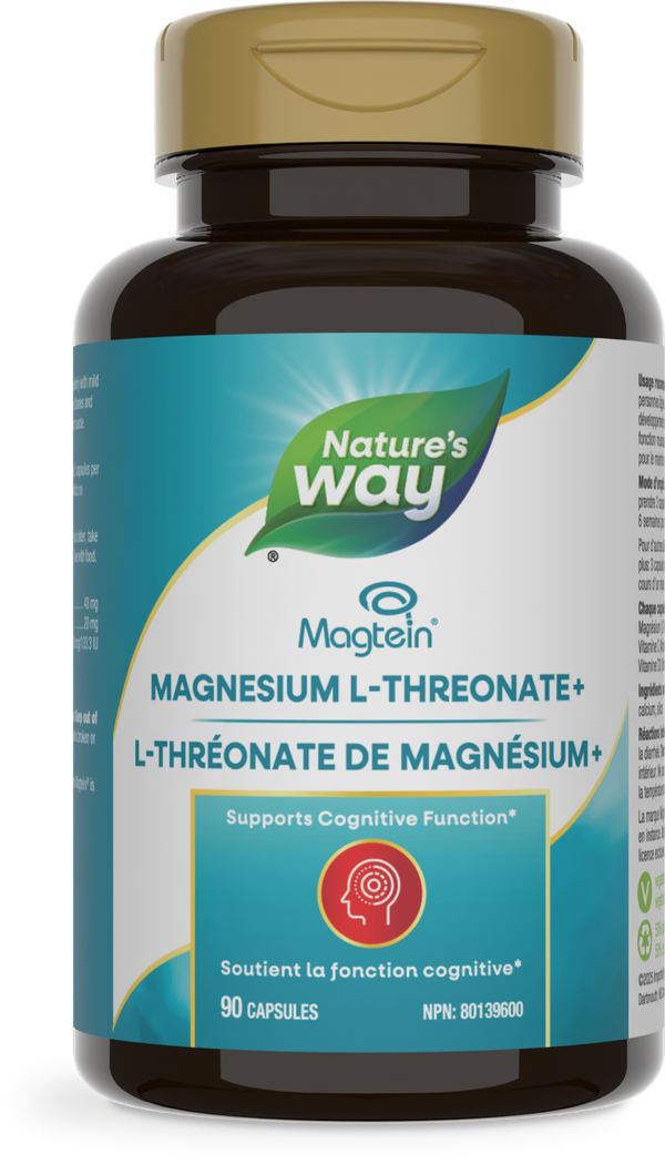 L-thréonate de magnésium Plus / 90 capsules