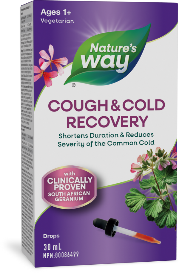 Nature's Way Cough & Cold Recovery Drops / 1 fl oz (30 ml)
