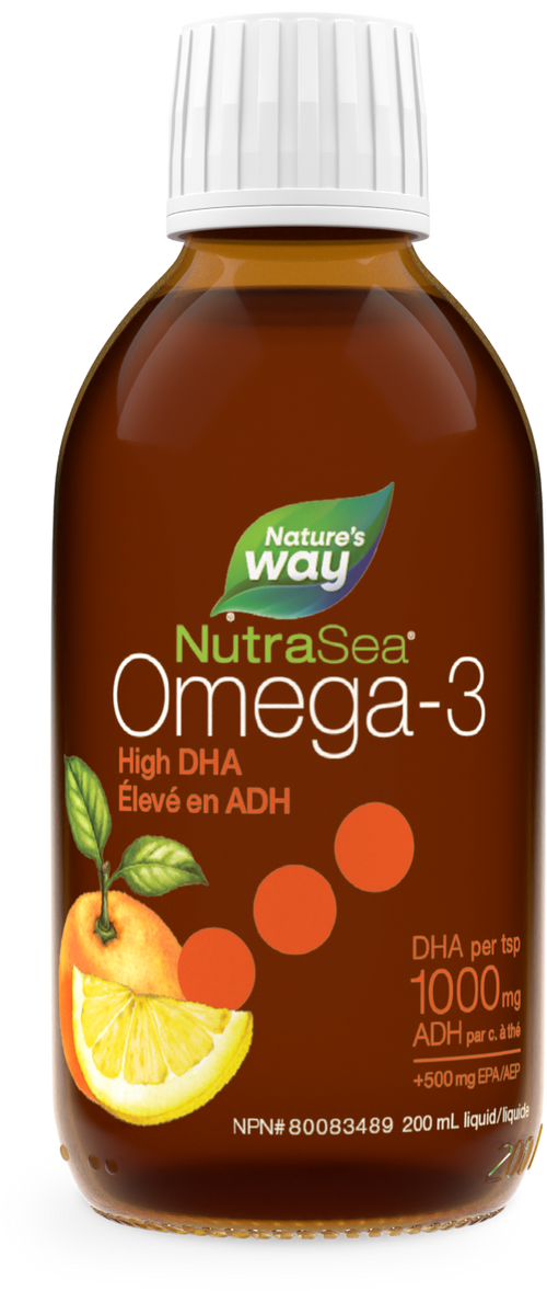 NutraSea® Omega-3 DHA, Juicy Citrus / 6.8 fl oz (200 ml)