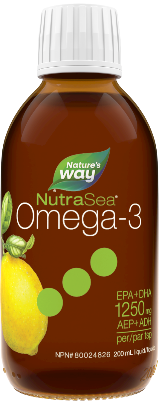 NutraSea® Omega-3, Lemon / 6.8 fl oz (200 ml)