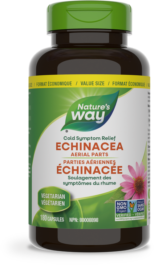 Echinacea, Aerial Parts / 180 capsules