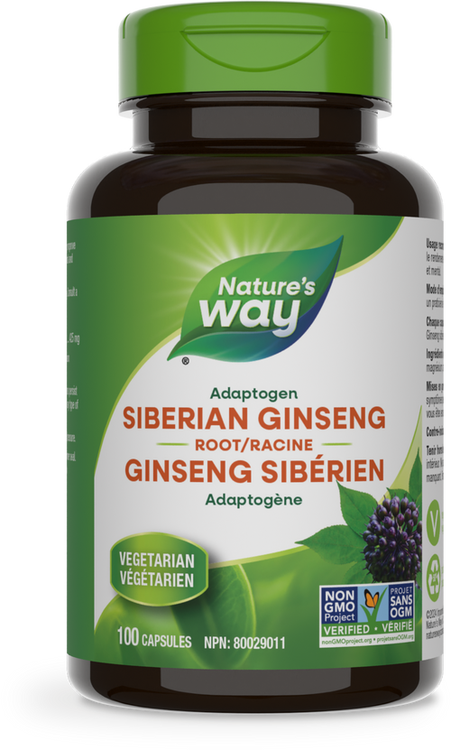 Siberian Ginseng Root / 100 capsules