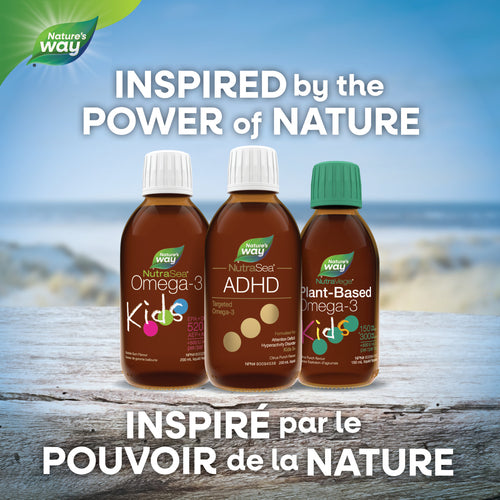 NutraSea Oméga-3 Ciblé TDAH, Punch aux agrumes / 200 mL (6,8 oz liq.)
