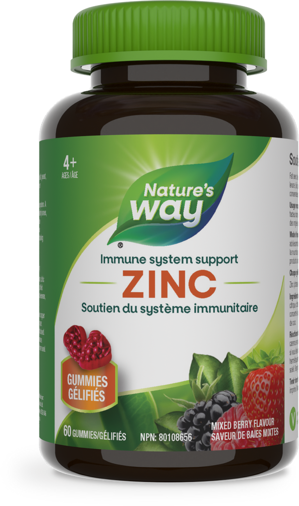 Zinc Gummies, Immune System Support / 60 gummies