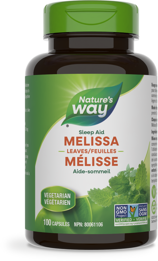 Melissa Leaves / 100 capsules