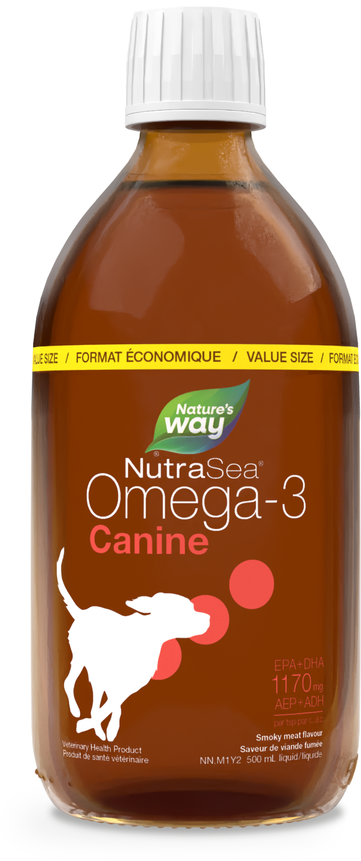 NutraSea Omega-3 Canine / 16.9 fl oz (500 ml) – Nature's Way Canada