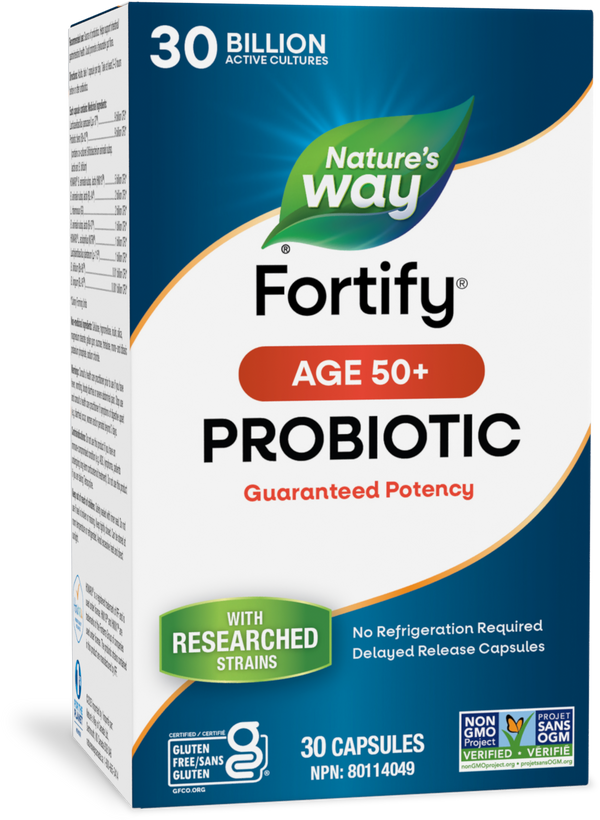 Probiotique Fortify™ 50+ / 30 gélules