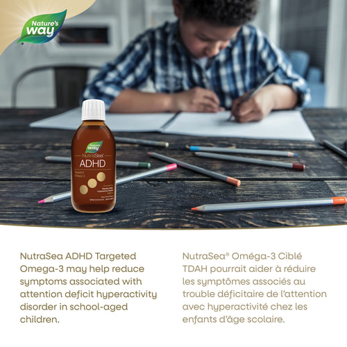 NutraSea ADHD Targeted Omega-3, Citrus Punch / 6.8 fl oz (200 ml)
