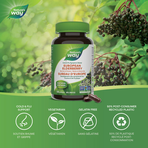 Elderberry / 100 capsules