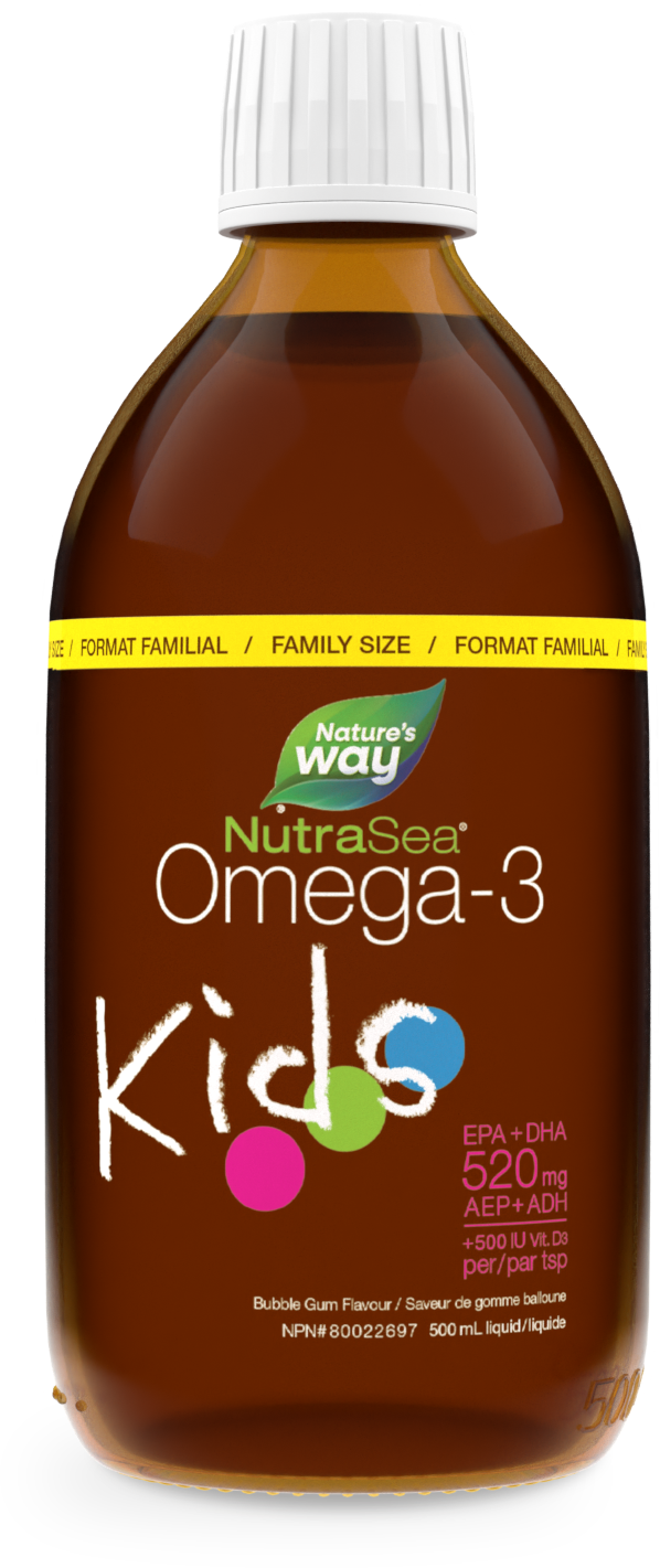 NutraSea® Kids™ Omega-3, Bubblegum / 16.9 fl oz (500 ml)