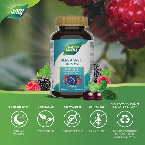 Sleep Well, Sleep Support / 60 gummies
