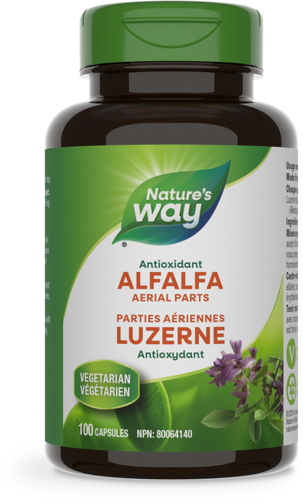 Alfalfa Leaves / 100 capsules