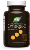 NutraSea+D Oméga-3 Gélules liquides, Menthe fraîche / 60 gélules