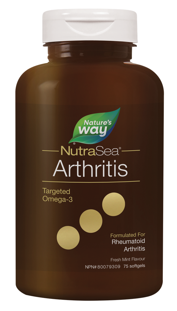 NutraSea® Arthritis Targeted Omega-3, Fresh Mint / 75 softgels