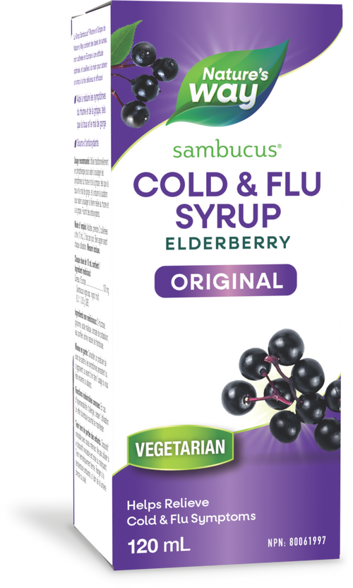 Original Sambucus Cold and Flu Care, Syrup / 4 fl oz (120 ml)