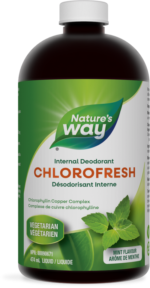 Chlorofresh™, complexe de chlorophylline et de cuivre, liquide, saveur de menthe / 16 fl oz (474 ml)