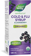 Organic Sambucus Cold and Flu Care, Syrup / 4 fl oz (120 ml)