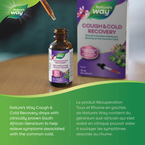 Nature's Way Cough & Cold Recovery Drops / 1 fl oz (30 ml)