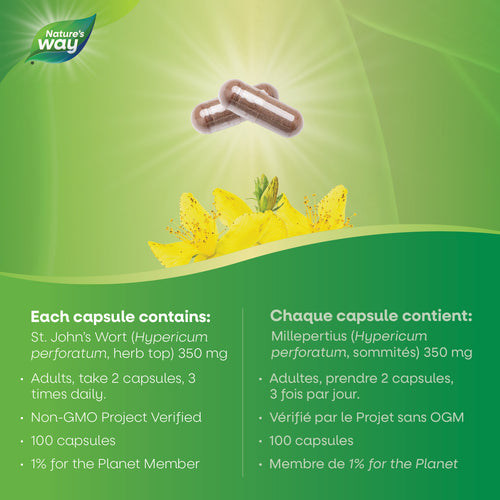 St. John's Wort / 100 capsules