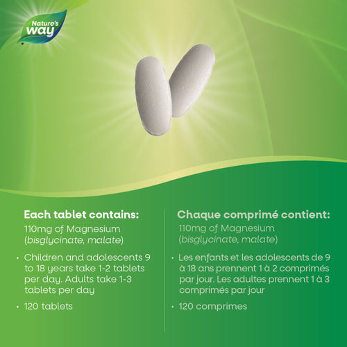 Magnesium Glycinate Plus / 120 tablets