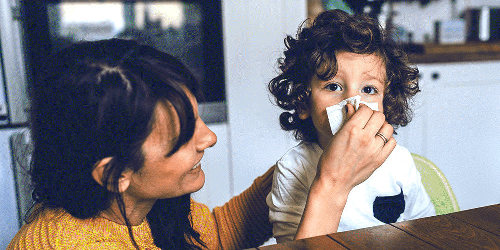 Garder les enfants à l'abri du rhume et de la grippe 