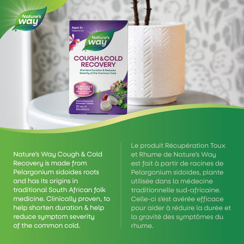 <{%MAIN2_14760%}>Nature's Way® | Nature's Way Cough & Cold Recovery Chewable Tablets