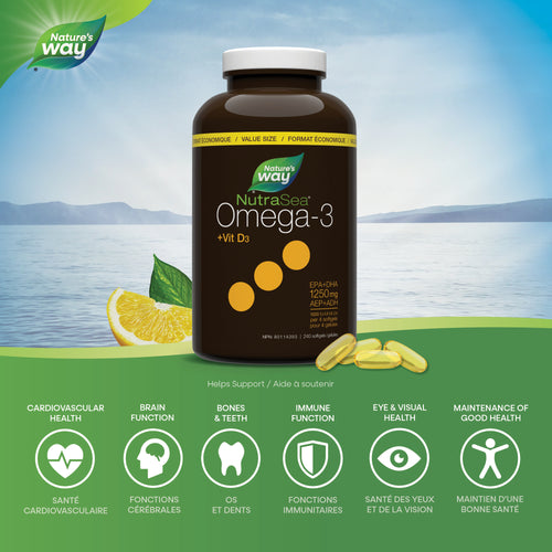 <{%MAIN2_14070%}>Nature's Way® | NutraSea+D 240 Softgels