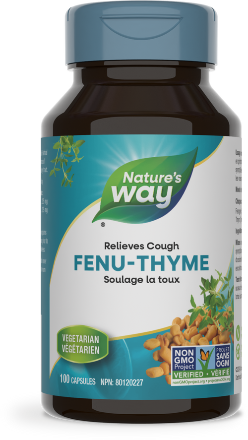 <{%PRIMARY_35004%}>Nature's Way® | Fenu-Thyme, 100 capsules
