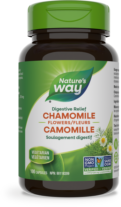<{%PRIMARY_10409%}>Nature's Way® | Chamomile Flowers, 100 capsules