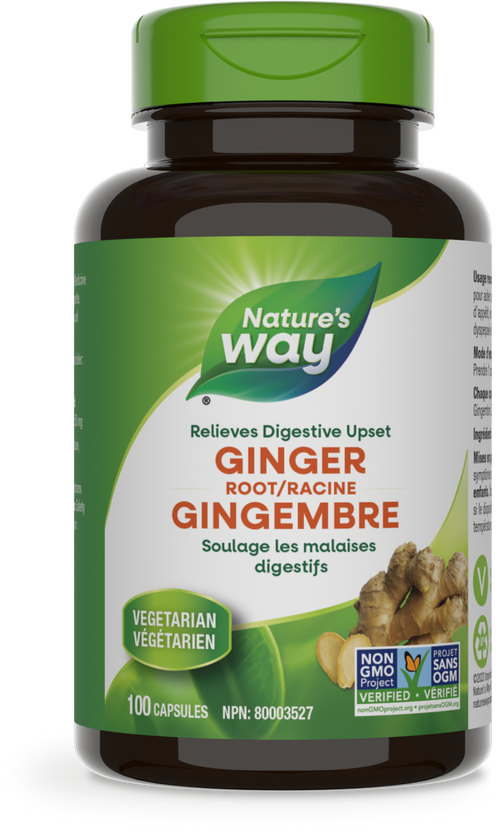 <{%PRIMARY_10423%}>Nature's Way® | Ginger Root, 100 capsules