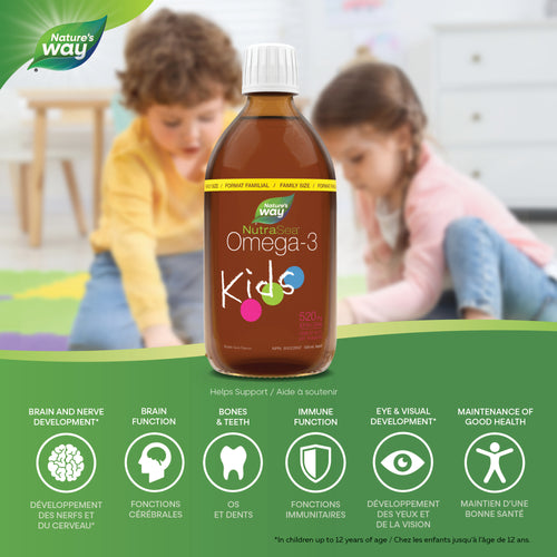 <{%MAIN1_11212%}>Nature's Way® | NutraSea® Kids™ Omega-3, Bubblegum
