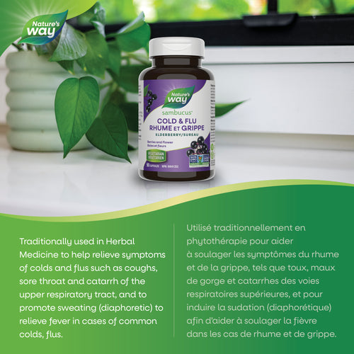 <{%MAIN2_13647%}>Nature's Way® | Sambucus Elderberry Cold and Flu Care Capsules