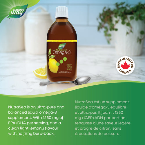 <{%MAIN3_11082%}>Nature's Way® | NutraSea® Omega-3, Lemon