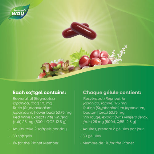 <{%MAIN3_10369%}>Nature's Way® | Resveratrol-forte®