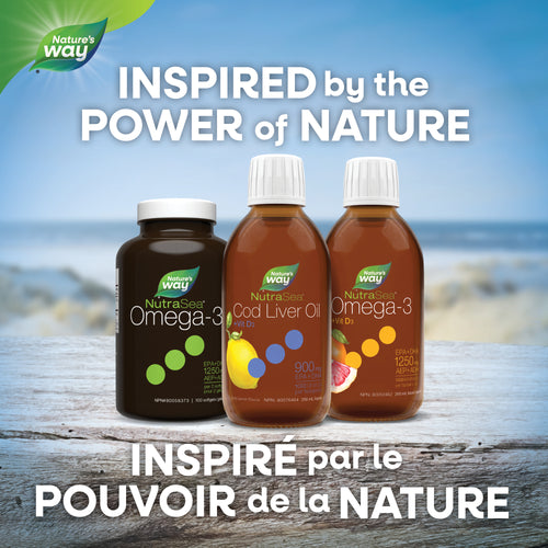 <{%MAIN4_11873%}>Nature's Way® | NutraSea® Cod Liver Oil, Lemon