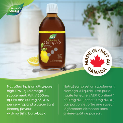 <{%MAIN2_11088%}>Nature's Way® | NutraSea® HP™ Omega-3, Lemon