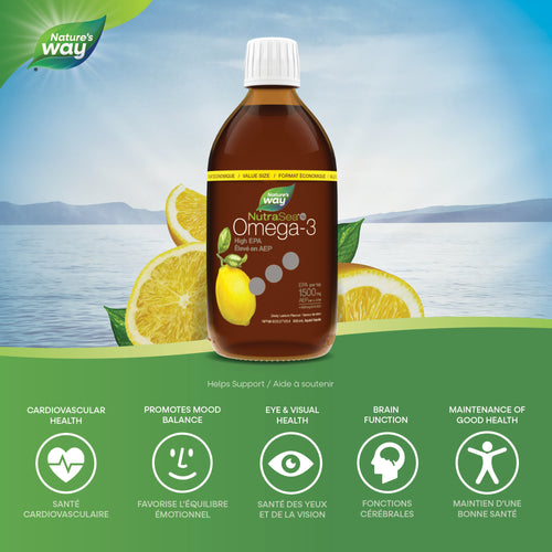 <{%MAIN1_11088%}>Nature's Way® | NutraSea® HP™ Omega-3, Lemon