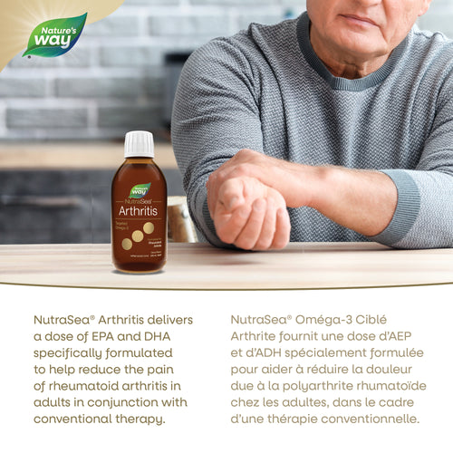 <{%MAIN2_13048%}>Nature's Way® | NutraSea® Arthritis Targeted Omega-3, Citrus Flavour