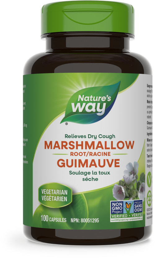 <{%PRIMARY_10431%}>Nature's Way® | Marshmallow Root, 100 capsules