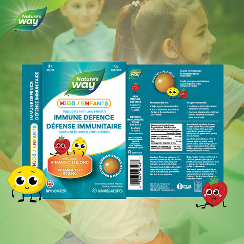 <{%FACT1_16148%}>Nature's Way® | Kids Immune Defence Gummy Chew 30ct
