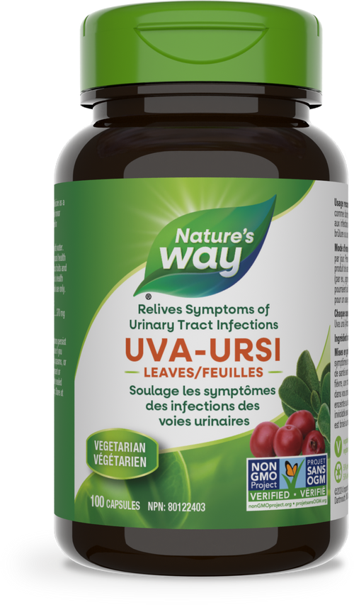 <{%PRIMARY_10446%}>Nature's Way® | Uva Ursi Leaves, 100 capsules