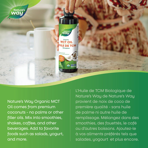 <{%MAIN2_12656%}>Nature's Way® | Nature's Way 100% MCT Oil From Coconut, Certified Organic