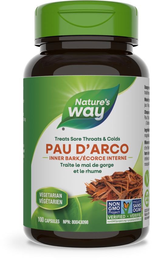 <{%PRIMARY_30106%}>Nature's Way® | Pau D'Arco Inner Bark, 100 capsules