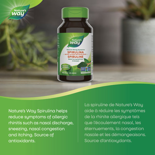 <{%MAIN2_10443%}>Nature's Way® | Spirulina, Micro-algae