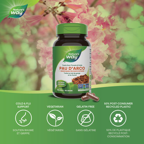 <{%MAIN1_30106%}>Nature's Way® | Pau D'Arco Inner Bark