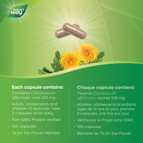 <{%MAIN3_10414%}>Nature's Way® | Dandelion Root