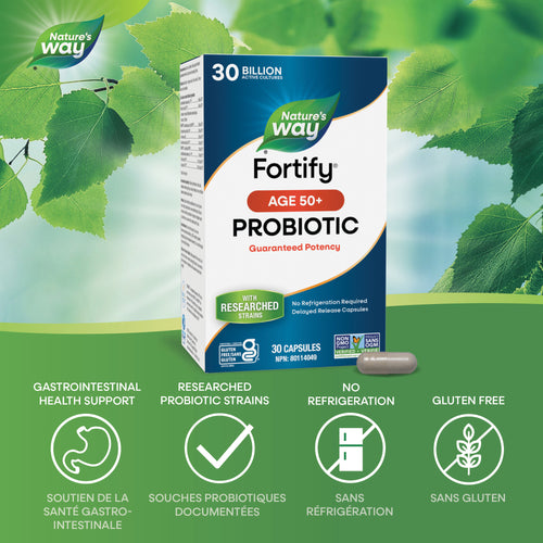 <{%MAIN1_11650%}>Nature's Way® | Fortify™ 50+ Probiotic