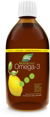 <{%PRIMARY_11082%}>Nature's Way® | NutraSea Omega-3, Lemon, 16.9 fl oz (500 ml), Lemon